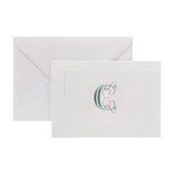 Fortnum's alphabet notecard C initial A6 set, imported from the UK