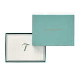 Fortnum's alphabet notecards T initial A6 cards (British brand)