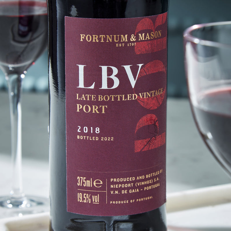 Fortnum's LBV Port by Niepoort half bottle, UK version
