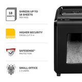 Fellowes 92Cs cross cut shredder 18 sheet, UK version