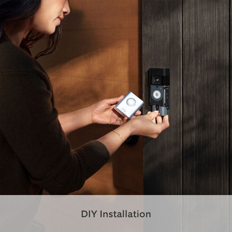 Ring video doorbell pro with chime and battery imported from the UK