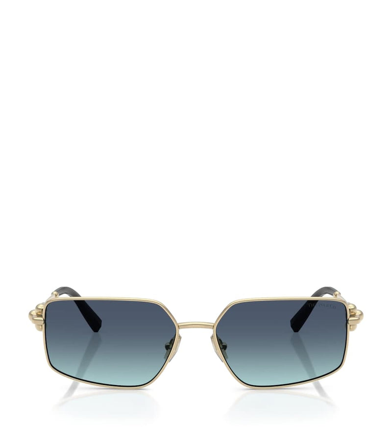 Timeless Gold-Tone Sunglasses with Recycled Acetate Frame