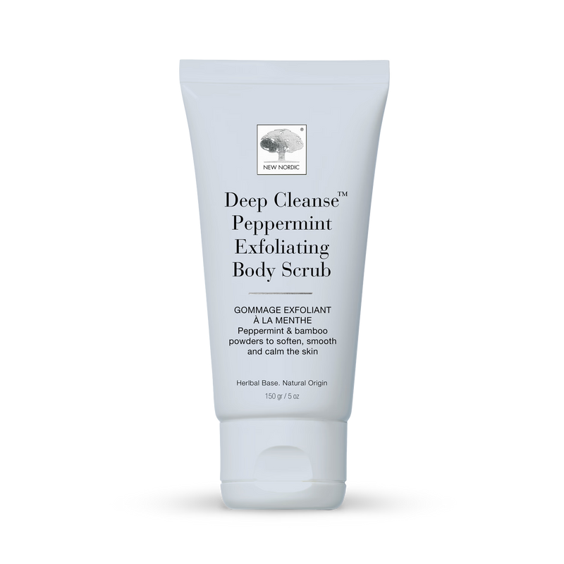 New Nordic peppermint exfoliating body scrub 150ml (British brand)