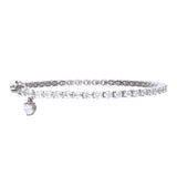 Costco UK DiamonFire Sterling Silver Cubic Zirconia Tennis Bracelet- Buy online at McGrocer