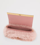 Dolce&Gabbana shoulder bag Marlene shearling trim (British brand)