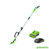 Greenworks 24V pole saw 20cm, imported from the UK