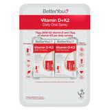 Costco UK BetterYou Vitamin D + K2 Oral Spray Natural Peppermint Vitamin Supplement 2 x 12ml- Buy online at McGrocer