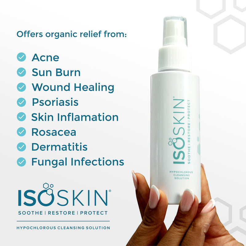Isoskin hypochlorous cleansing solution spray, UK version