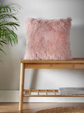 Catherine Lansfield pink so soft cuddly cushion, UK version