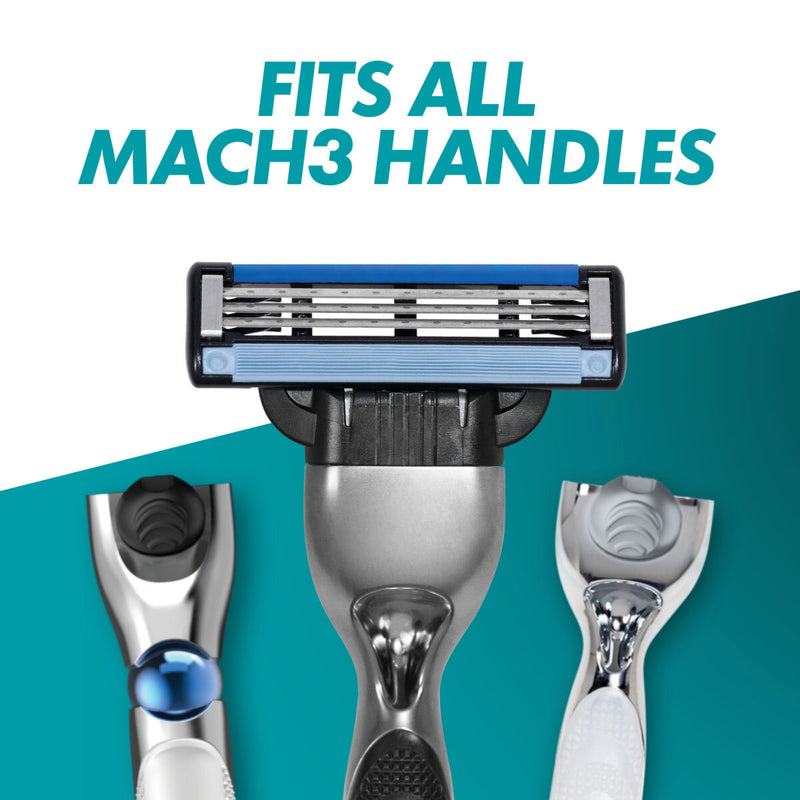 Gillette Mach3 razor blades 20 pack, UK version