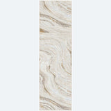 Nourison Glitz Gold Marble Runner rug 69 x 229 cm, UK version