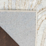 Nourison Glitz Gold Marble Runner rug 69 x 229 cm, UK version