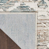 Nourison Glitz Grey Abstract Runner rug 69 x 229 cm, UK version