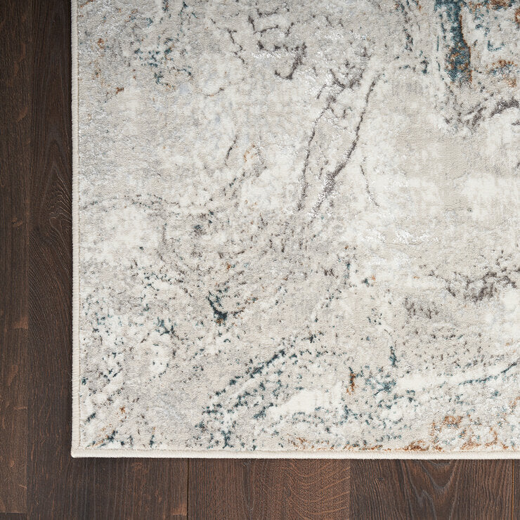 Nourison Glitz Grey Space Runner rug 69 x 229 cm - British product