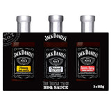 Costco UK Jack Daniel's BBQ Sauce Variety Pack, 3 x 553g- Buy online at McGrocer