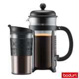 Costco UK Bodum Java Cafetiere (1L) and Travel Mug (0.35L) Set- Buy online at McGrocer