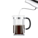 Bodum chrome cafetiere with 1.5 litre capacity - British product