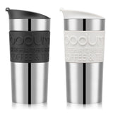Bodum stainless steel travel mugs 2 pack (British brand)