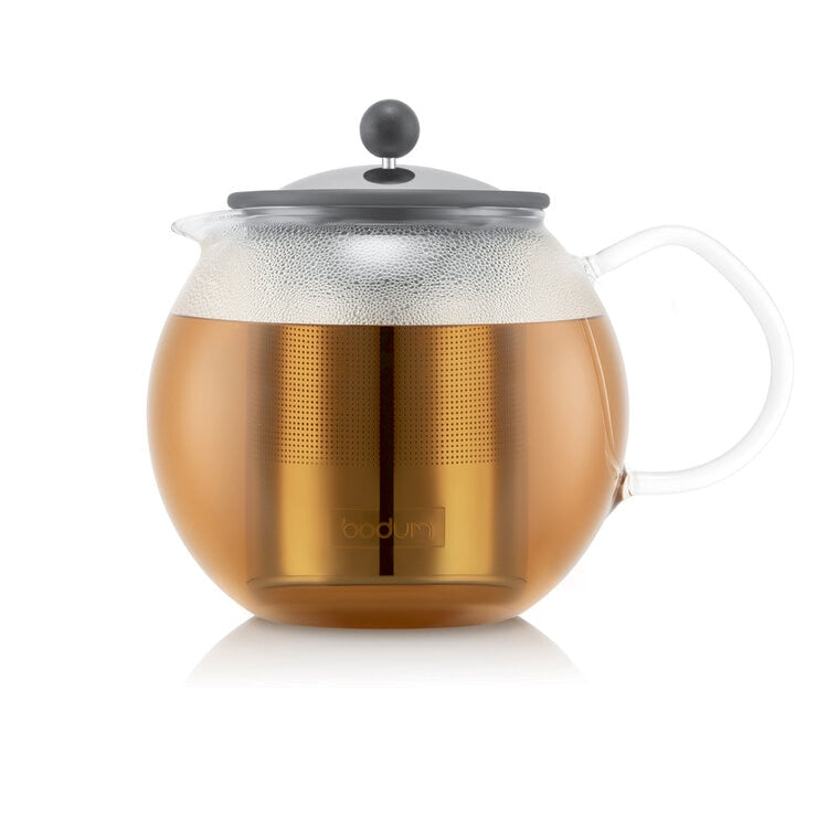 Bodum Assam tea press with two glasses 1L - British product