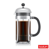 Costco UK Bodum Chambord Cafetiere Chrome 8 Cup/1L- Buy online at McGrocer