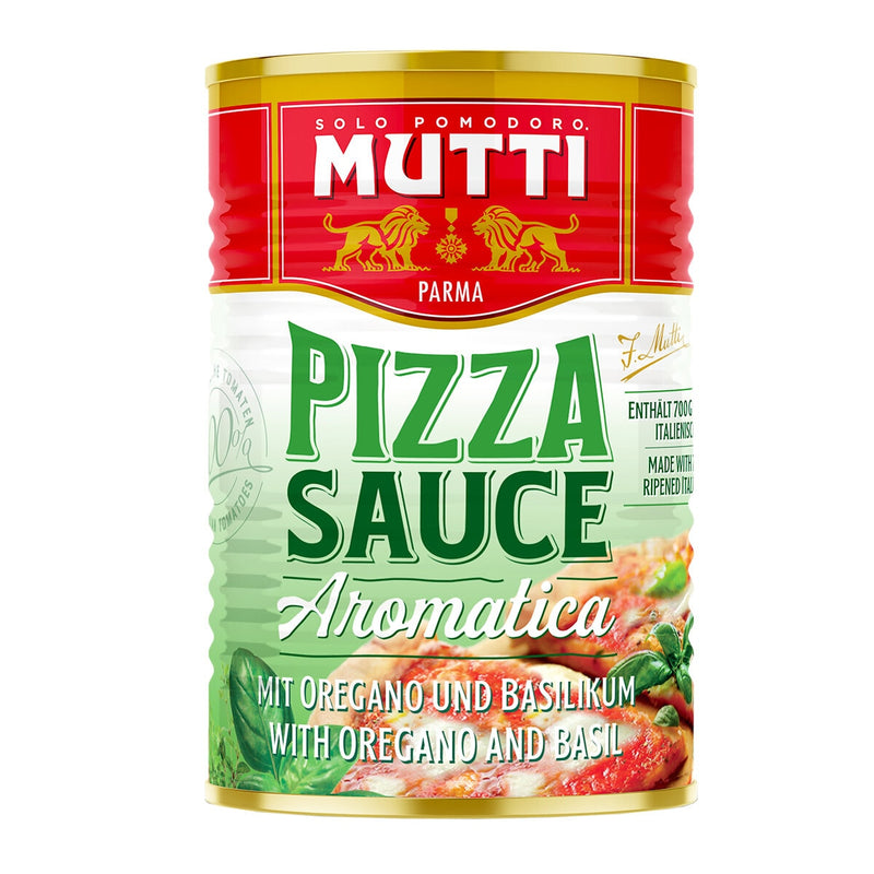 Mutti Pizza Sauce 6 x 400g, imported from the UK