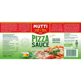Mutti Pizza Sauce 6 x 400g, imported from the UK