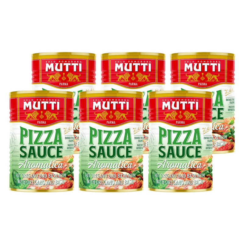 Mutti Pizza Sauce 6 x 400g, imported from the UK