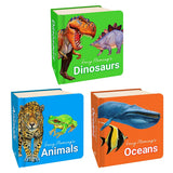 Costco UK Garry Fleming Chunky Neon Board Books (3 Options: Dinosaurs, Animals, Oceans)- Buy online at McGrocer