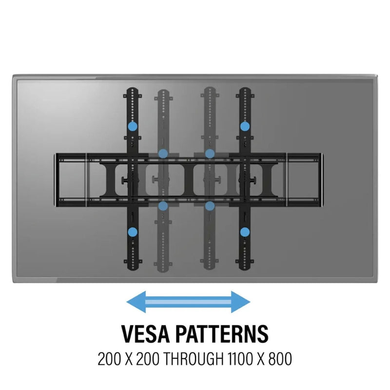 Sanus tilting TV wall mount for 65-140 inch TVs - British product