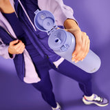 Ion8 stainless steel water bottle 2-pack in two colours 1.2L, UK version