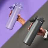 Costco UK Ion8 Stainless Steel 1.2L Water Bottle, 2 Pack- Buy online at McGrocer