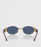 Versace steel oval sunglasses - British product
