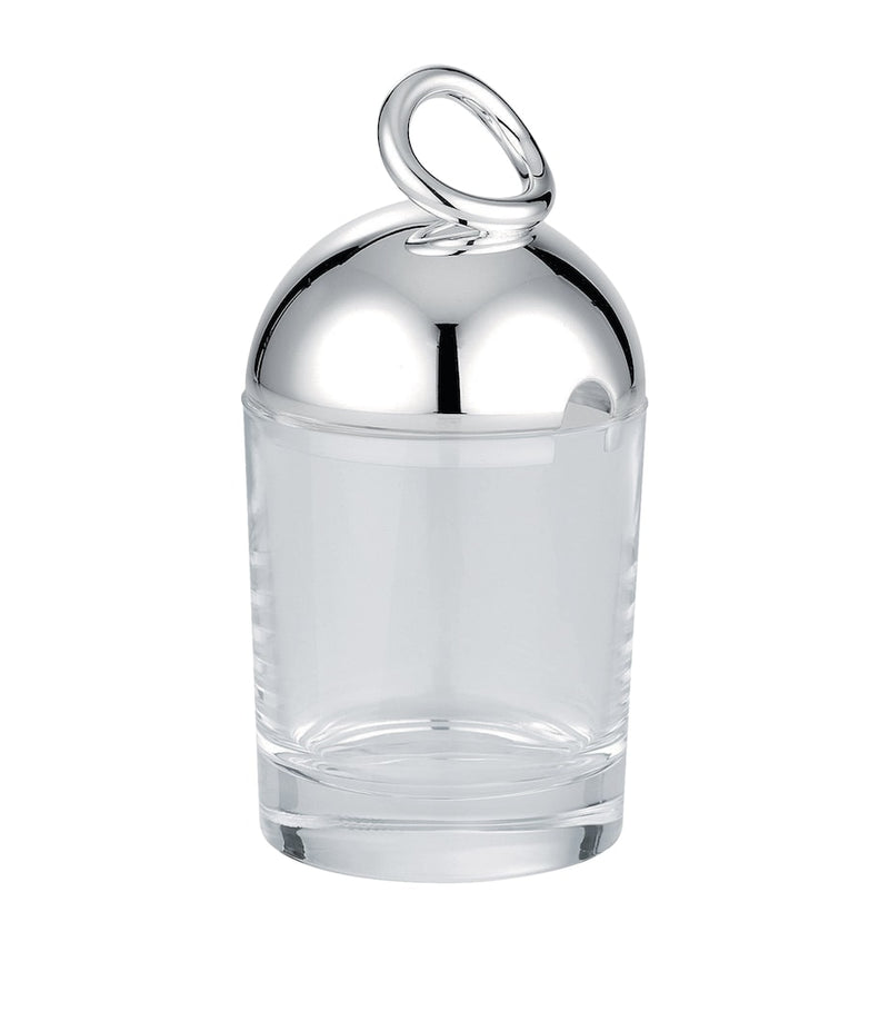 Christofle Silver-Plated Vertigo condiment pot 14cm - British product