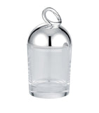 Christofle Silver-Plated Vertigo condiment pot 14cm - British product