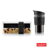 Costco UK Bodum Lunch Box and Travel Mug Set 0.35L Black- Buy online at McGrocer