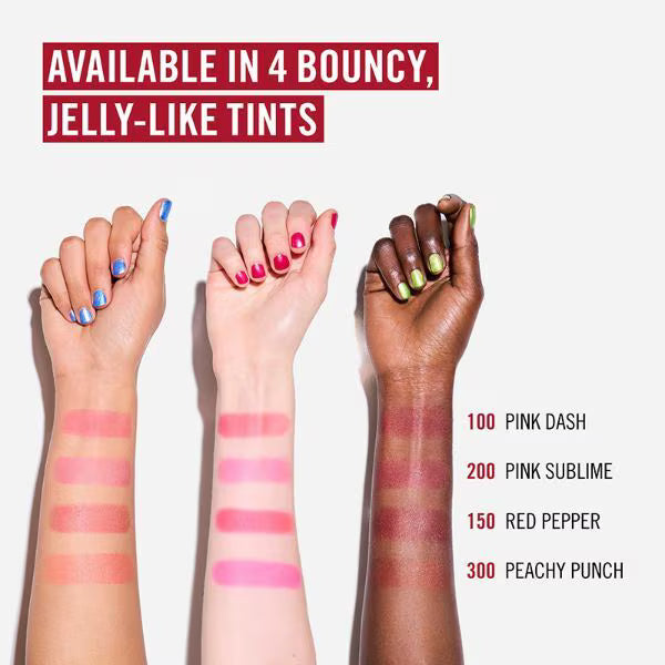 Rimmel Jelly Crush Lip Tint Red Pepper, imported from the UK