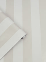 Next Laura Ashley Silver Lille Matt Perlised Stripe Wallpaper 10m- Buy online at McGrocer