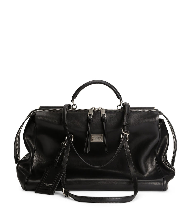 Dolce&Gabbana Vittoria calfskin shoulder bag - British product