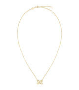 Harrods Chaumet Jeux de Liens Yellow Gold and Diamond Pendant Necklace- Buy online at McGrocer