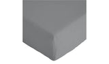 Argos Home plain grey double fitted sheet - British product