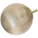 Habitat Edie champagne glass flush ceiling light, UK version