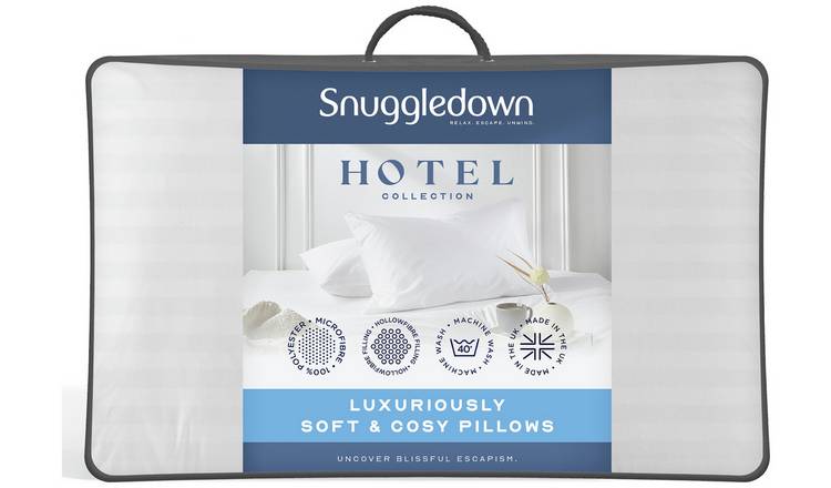 Snuggledown medium pillow 2 pack (British brand)