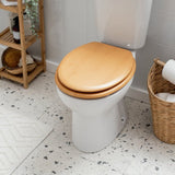 Argos Home pine effect toilet seat natural 45x37x5cm - British product