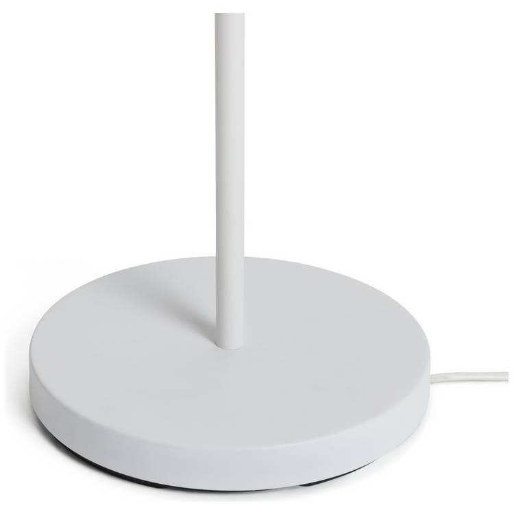 Habitat Modern Mushroom Floor Lamp in white, UK version