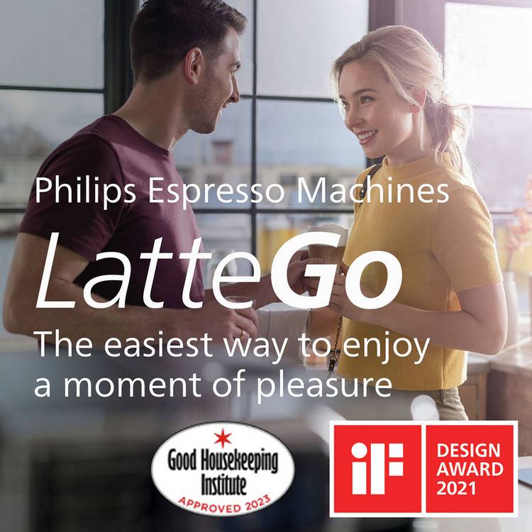 Philips LatteGo bean to cup coffee machine (British brand)