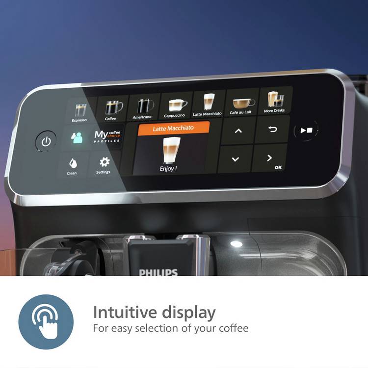 Philips LatteGo bean to cup coffee machine (British brand)