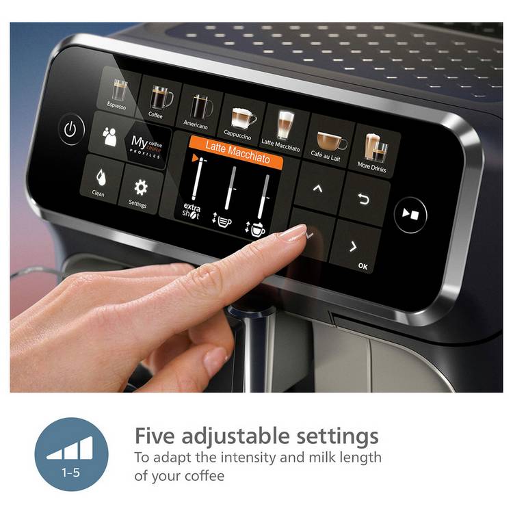 Philips LatteGo bean to cup coffee machine (British brand)