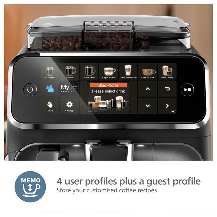 Philips LatteGo bean to cup coffee machine (British brand)