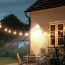 Luceco 11W PIR Guardian solar floodlight, UK version