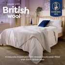 Slumberdown Wonderful Wool Medium Weight Duvet Single (British brand)
